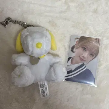 NiziU 리쿠 스누피 백참 트레이딩 카드