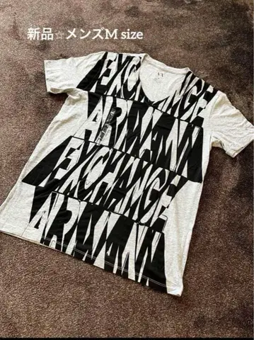 [ 새상품 ] ARMANI EXCHANGE 그레이 T셔츠 M사이즈