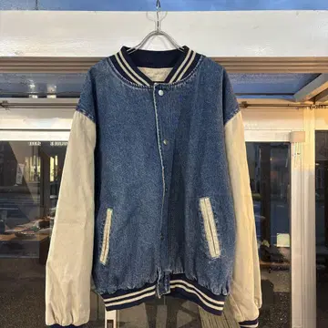 HARTWELL ViaSport 데님 바시티 자켓 2XL