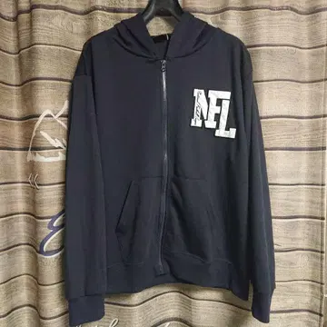 NFL 레이더스 팀 로고 프린트 지퍼 후드티 올 패턴 Msize