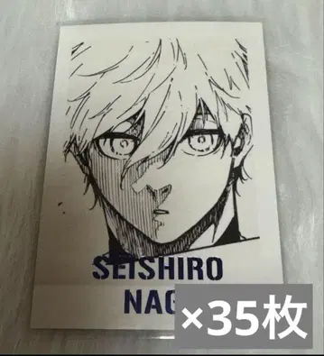 나기 세이시로 파샤코레 35장 묶음 세트 블루 록 전