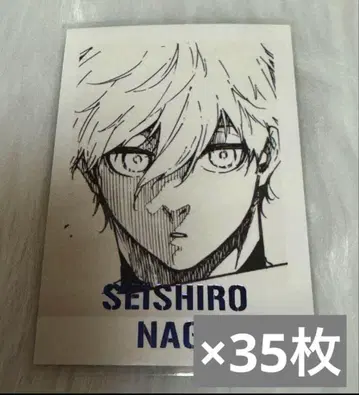 나기 세이시로 파샤코레 35장 묶음 세트 블루 록 전