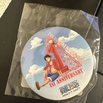 루피 캔뱃지 TOKYO ONE PIECE TOWER 1주년