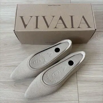 [VIVAIA] 베이지 플랫슈즈 22.5cm (35.5)