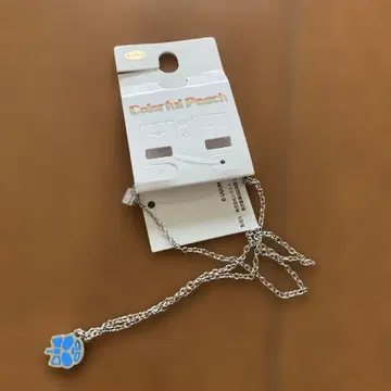 컬러풀 피치 목걸이