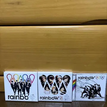 쟈니즈 rainboW 3장 세트 CD