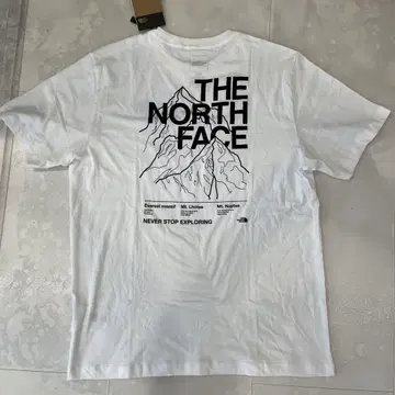 THE NORTH FACE 화이트 셔츠
