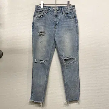 SLY JEANS 데미지 가공 데님 팬츠