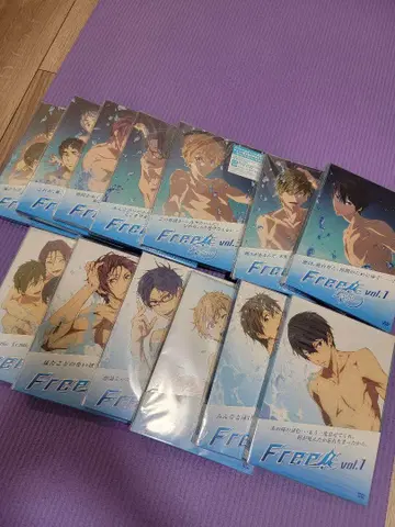 Free! vol.1-12 DVD 세트