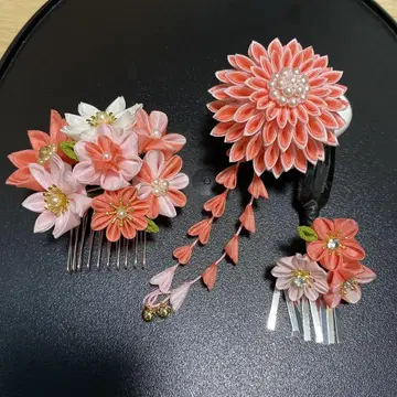 츠마미자이쿠 시치고산 머리 장식