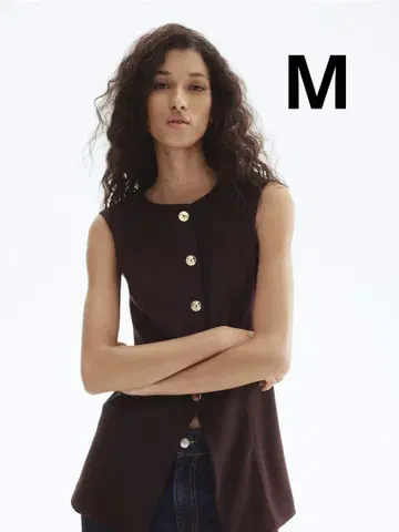 [H&M] 분또 베스트 베스트 M