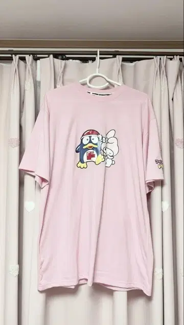 돈코 마이멜로디 L 반팔 티셔츠 핑크 돈키호테 지뢰계 마이멜로디