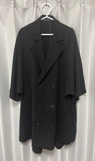 NO ID. 롱 코트 블랙