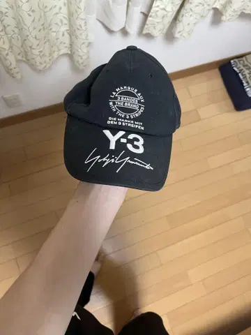 Y-3 블랙 캡 OSFA