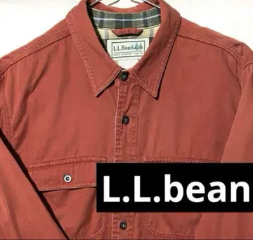 L.L.bean XL L 아웃도어 긴팔 두꺼운 원단 워크 셔츠
