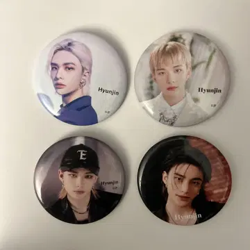 스키즈 현진 캔뱃지 세트