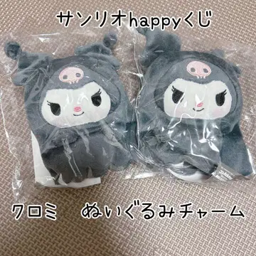 산리오 happy 복권 쿠로미 봉제 인형 참상 묶음 판매