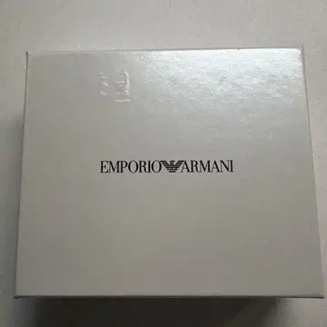 EMPORIO ARMANI 접이식 지갑 블랙