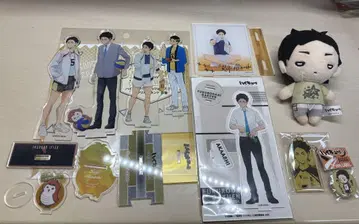 아카아시 케이지 아크릴 스탠드 봉제 인형 키링 굿즈 하이큐