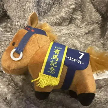 새상품급 테이엠 오페라오 마스코트 볼체인 아리마 기념