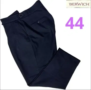 새상품급 벨위치 scotch 사이드 신치 포함 슬랙스 다크 네이비 44