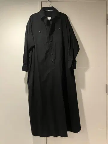 BLUEBIRD BOULEVARD 블랙 셔츠 원피스 M