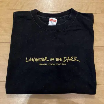 우타다 히카루 투어 티셔츠 2018 LAUGHTER IN THE DARK
