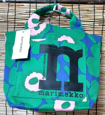 마리메꼬 Marimekko 우니코 토트백 그린