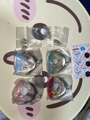 산리오 캐릭터즈 가마구치 키링 C-pla 한정판