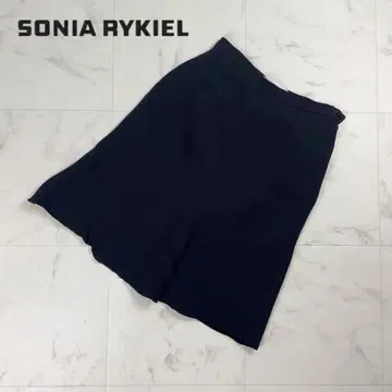 새상품급 소니아 리키엘 플레어 스커트 블랙 사이즈 38*OC957