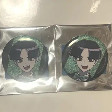 핸드라 마루코가쿠 캔뱃지 x 2
