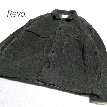 Revo. 레보 코듀로이 자켓 카키 루즈핏 겉옷