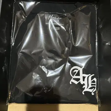 HOMIES 로고 블랙 T셔츠