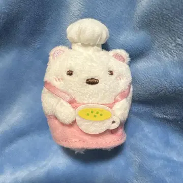 새상품급 스미코구라시 테노리 봉제 인형 시로쿠마 따끈따끈 콘수프