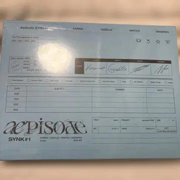 aespa aepisode SYNK#1