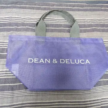 DEAN & DELUCA 보라색 메쉬 토트백