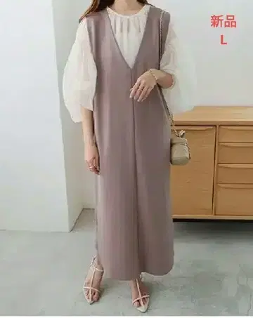 새상품 앤도미 롱 원피스 L