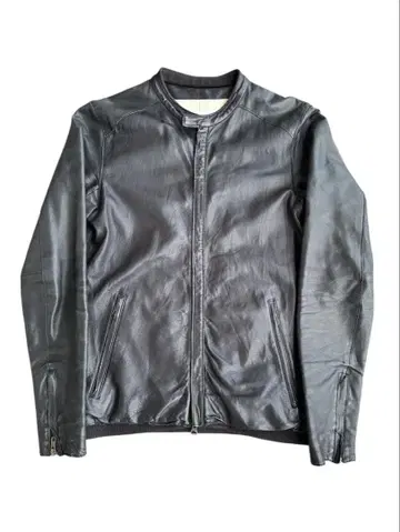 lambskin single riders jacket
