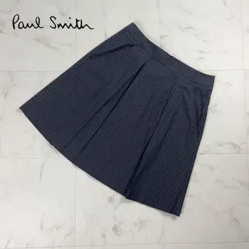 폴스미스 블랙 라벨 박스 스커트 블랙 계열 사이즈 42*OC958