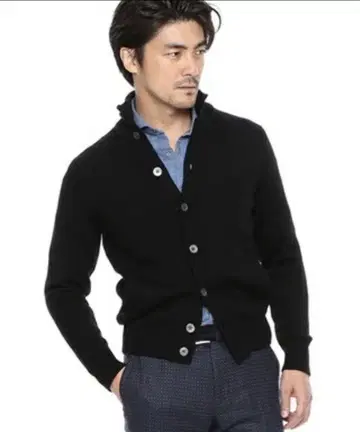 ZANONE CHOTO KYOTO 풀 버튼 가디건