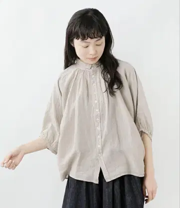 DMG Brocante 린넨 캔버스 그랑 셔츠 사이즈 2
