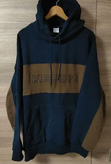 컨디션 최상 KEBOZ 케보즈 헤비 웨이트 바이컬러 후드티 XL 사이즈