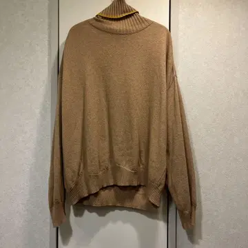 SEMICOUTURE 베이지 니트 스웨터