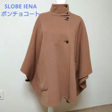 SLOBE IENA 슬로브 이에나 판초 코트 카멜