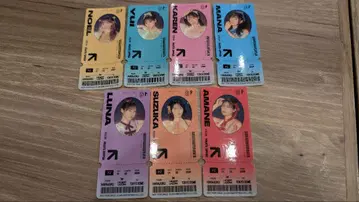 라라포트 FRUITS ZIPPER 스티커 컴플리트 세트