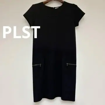 PLST 플라스테 블랙 반팔 원피스 사이즈 2