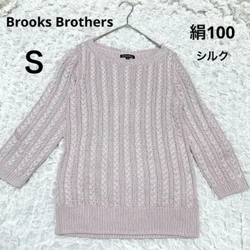 [ Brooks Brothers ] 실크 니트 브룩스브라더스 핑크