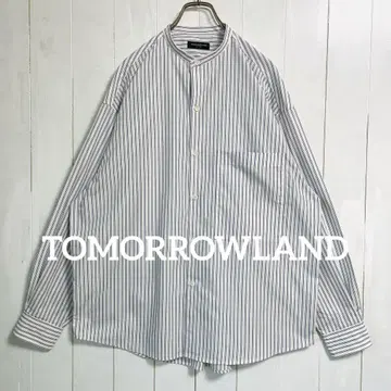 TOMORROWLAND 밴드 카라 간이 침대 셔츠