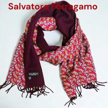 Salvatore Ferragamo 캐시미어 실크 스톨
