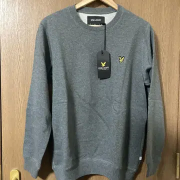Lyle & Scott 그레이 맨투맨 M 사이즈